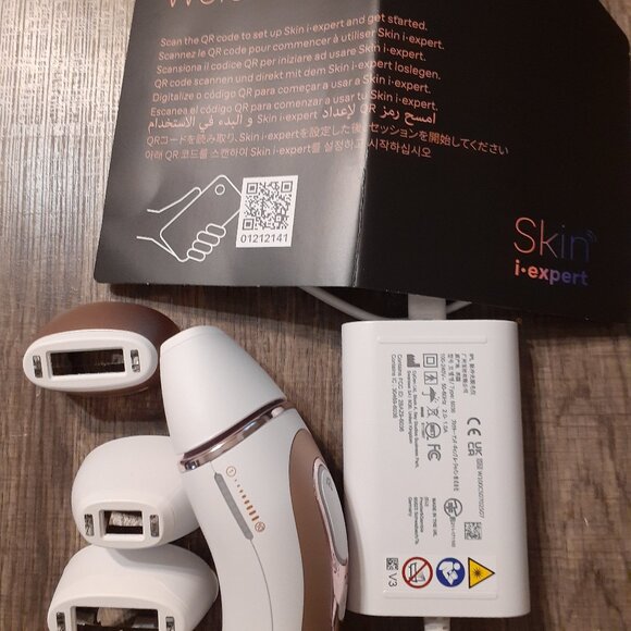 BRAUN SMART IPL SKIN IEXPERT PRO7AT HOME LASER HAIR REMOVAL REDUCTION. BRAND NEW - Picture 13 of 16